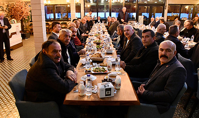 Kılıç muhtarlarla iftarda buluştu