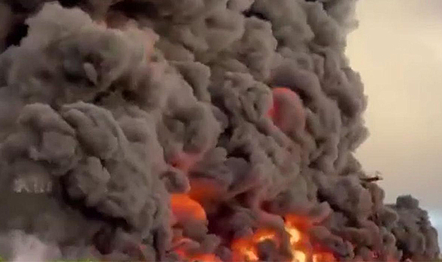 Kırım’daki petrol tesisine İHA saldırısı