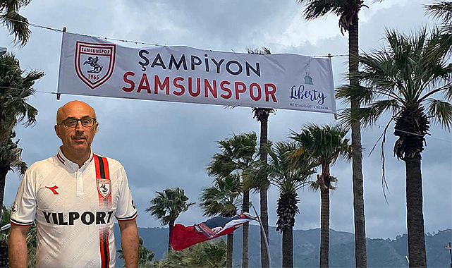 Marmaris’te Samsunspor coşkusu