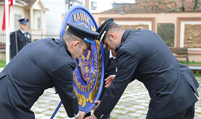Polis teşkilatının kuruluşu Kavak’ta kutlandı