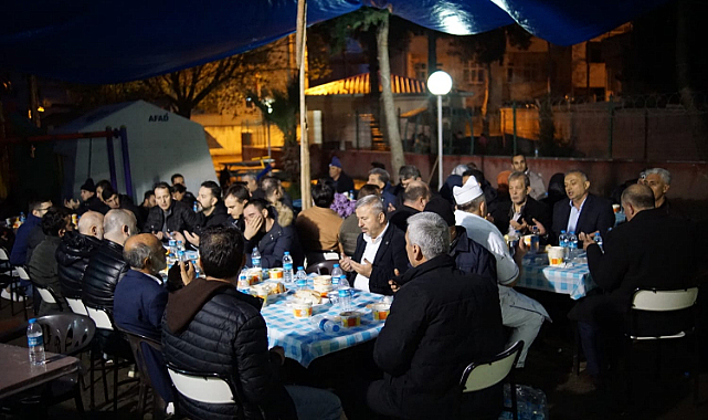 SAMGİAD depremzedelerin yanında