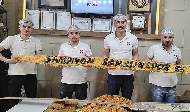 Şampiyon Samsunspor pidesi