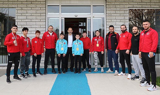 Samsunlu sporcular tarih yazdı