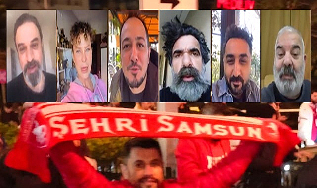 Samsunspor'un şampiyonluğuna ünlülerden destek mesajı