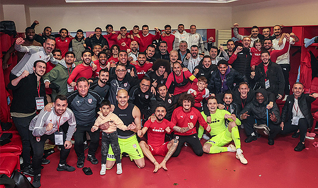 Samsunspor’un yeni hedefi birincilik