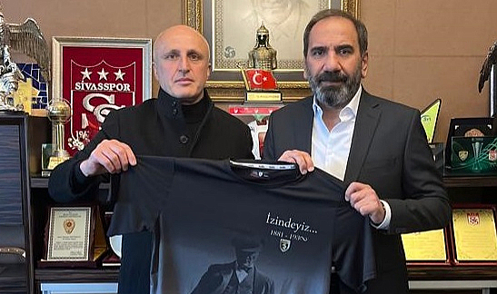 Sivasspor başkanına Samsunspor forması