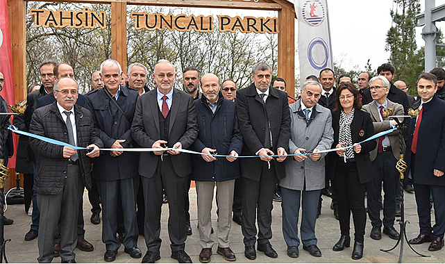 Tahsin Tuncalı Parkı Rekreasyon Alanı açıldı