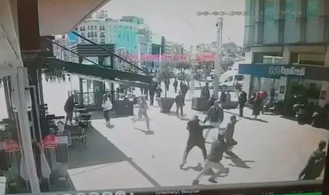 Taksim Meydanı’nda turist kadına şok! Ortalık bir anda karıştı