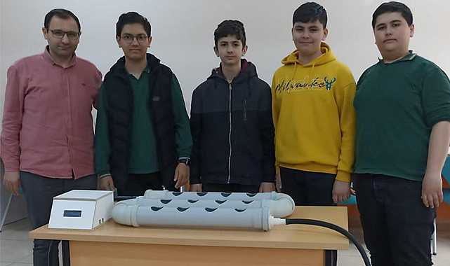 Tekkeköy’de lise öğrencileri TEKNOFEST finallerinde