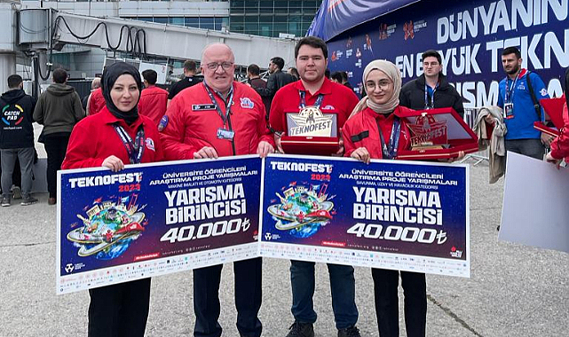 TEKNOFEST’ten Samsun Üniversitesi iki birincilik kazandı