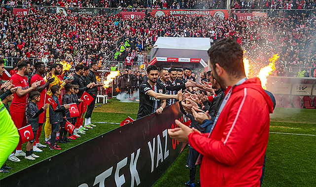 TFF’den Samsunspor’a tebrik mesajı