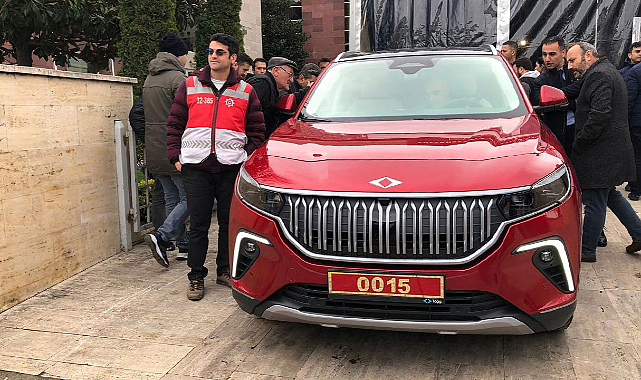 Togg makam aracı olarak kullanılmaya başlandı