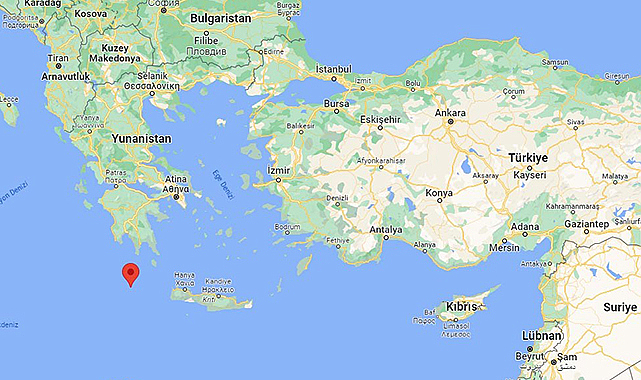 Yunanistan'da 4.6 büyüklüğünde deprem