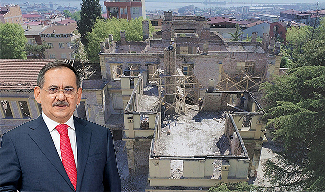 121 yıllık binada restorasyon başladı