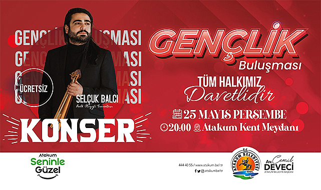 Atakum Belediyesi’nden ‘Gençlik Buluşması’