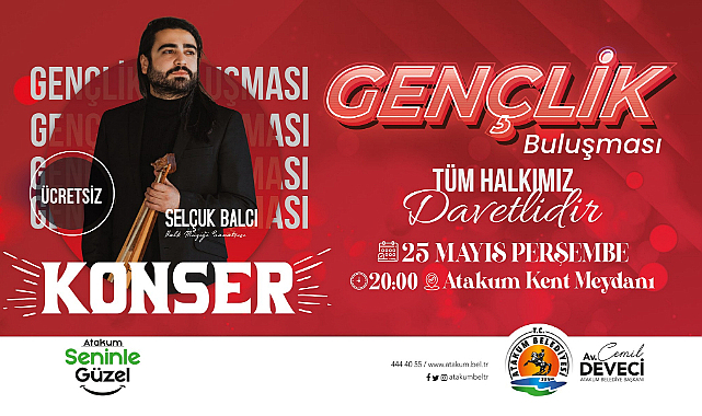 Atakum’da gençlere müzik şöleni 