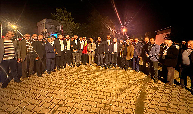 Baba ocağında coşkulu karşılama