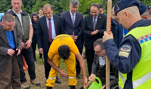 Bafra'da fidan dikme etkinliği düzenlendi