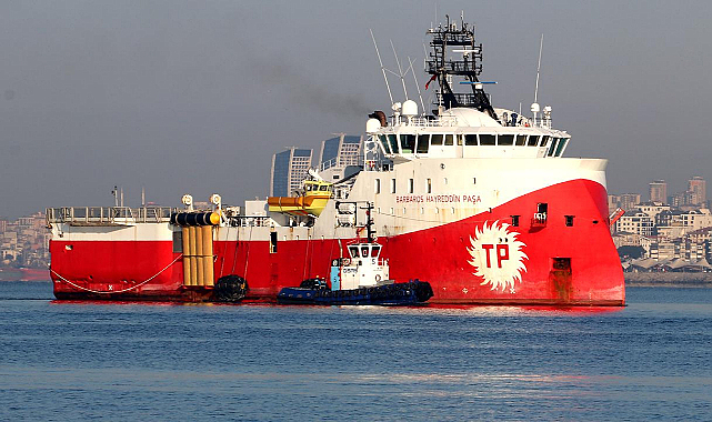 Barbaros Hayreddin Paşa gemisi, Doğu Karadeniz'de petrol arıyor