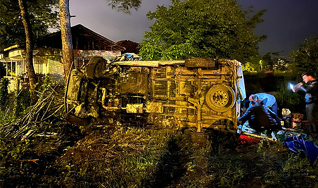 Çarşamba’da trafik kazası: 2 yaralı