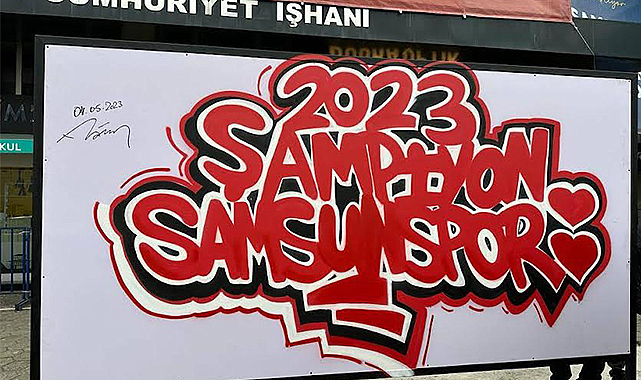 CUMHURBAŞKANI ERDOĞAN'IN İMZALADIĞI GRAFİTİ ÇALIŞMASI İL BAŞKANLIĞINDA YERİNİ ALACAK