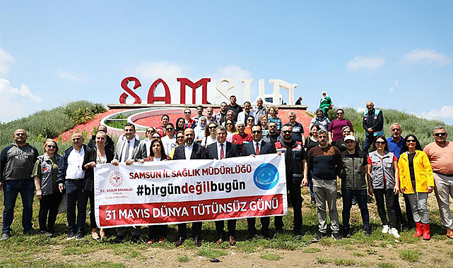 Dünya Tütünsüz Günü fidan dikilerek kutlandı