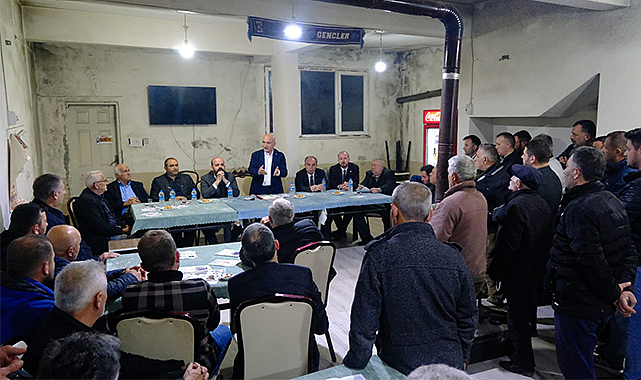 Erhan Usta’ya Bafra’da sevgi seli