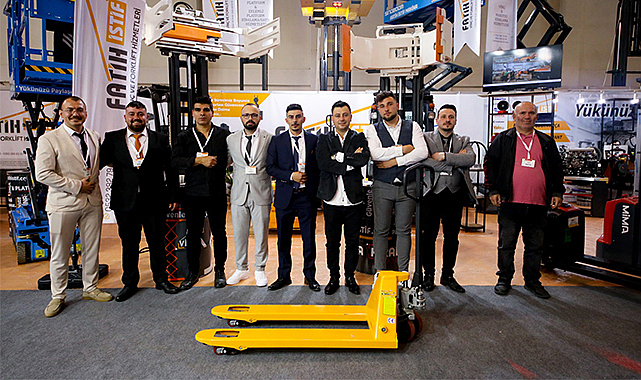 Fatih İstif Makina TÜYAP 2023 İnşaat Fuarı’na damga vurdu