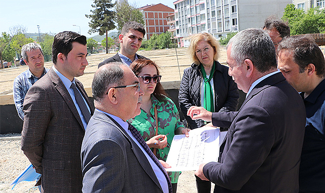 Havza’da saha incelemesi yapıldı