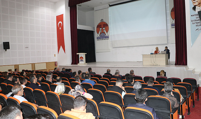 Havza'da sandık görevlilerine eğitim verildi