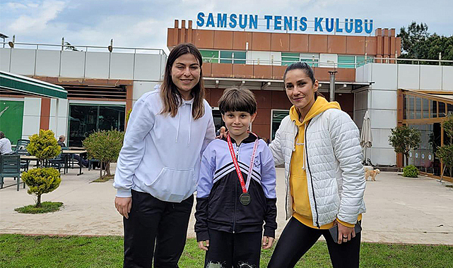 Korta Samsun Tenis Kulübü damgası