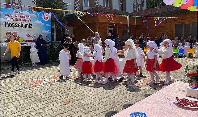 Kur’an kursu çocukları için etkinlik