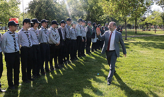 Kurtuluşa İlkadım İzcilik Kampı başladı