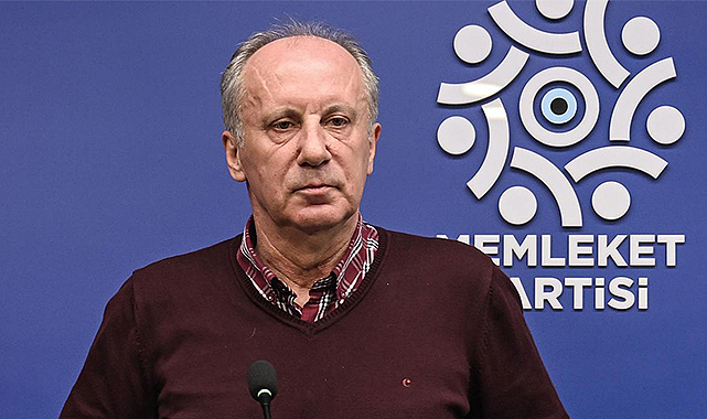 Memleket Partisi Genel Başkanı Muharrem İnce: ''Adaylıktan çekiliyorum. Bunu memleketim için yapıyorum.''