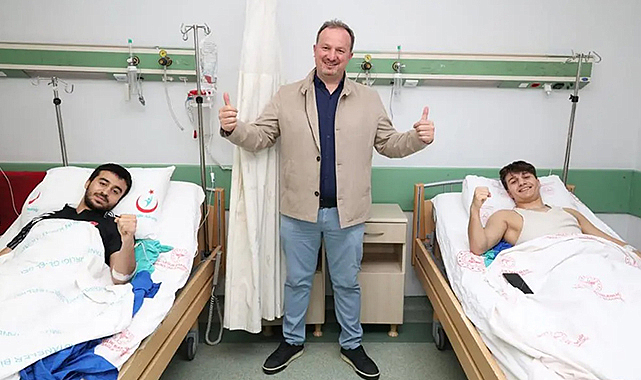 Milli sporcular Samsun’da ameliyat edildi