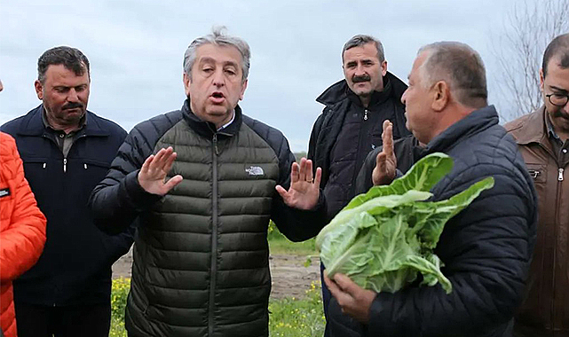 Murat Çan’dan Bafralı çiftçilere destek