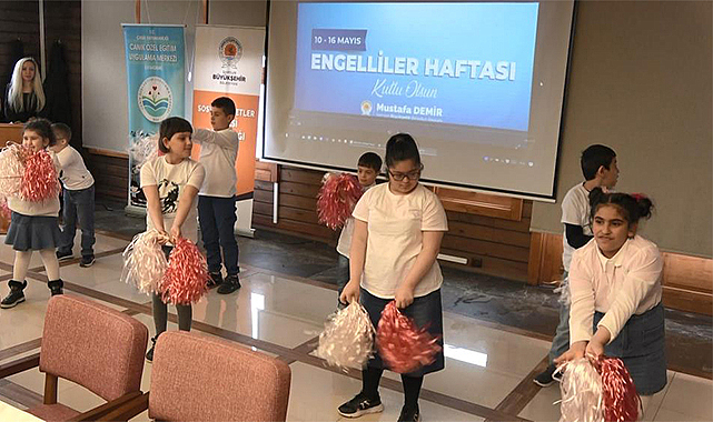 Özel öğrenciler 'yaza merhaba' dedi