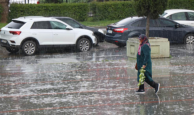 Havza'ya 24 saatte 44,6 kilo yağış düştü