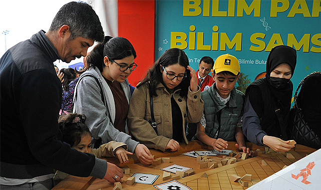 Samsun Büyükşehir Belediyesi standına yoğun ilgi