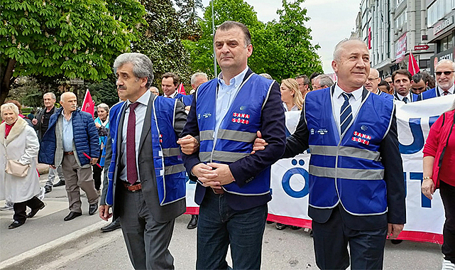 Samsun'da 1 Mayıs coşkusu