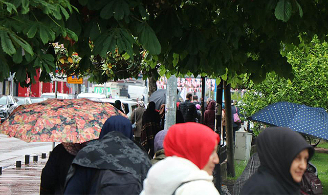 Ladik'te metrekareye 41,6 kilo yağış düştü