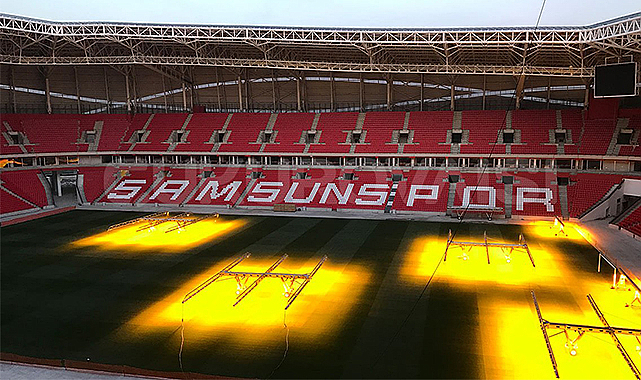 Samsun’da milli maç için geri sayım