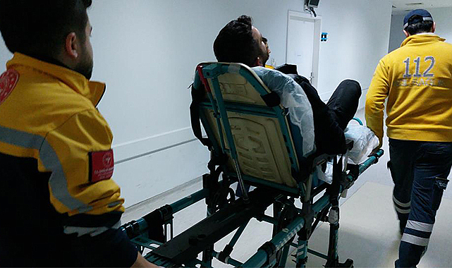 Samsun'da trafik kazası: 1 yaralı