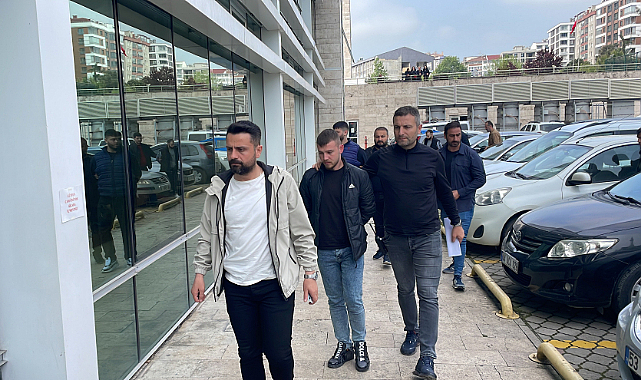 Samsun'daki cinayetle ilgili 7 zanlı adliyede