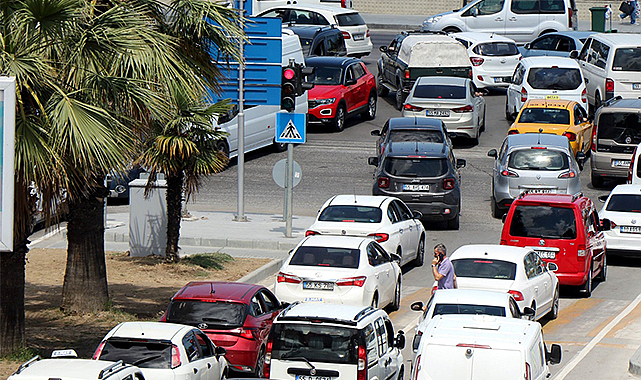 Samsun'daki taşıt sayısı 428 bin 403 oldu