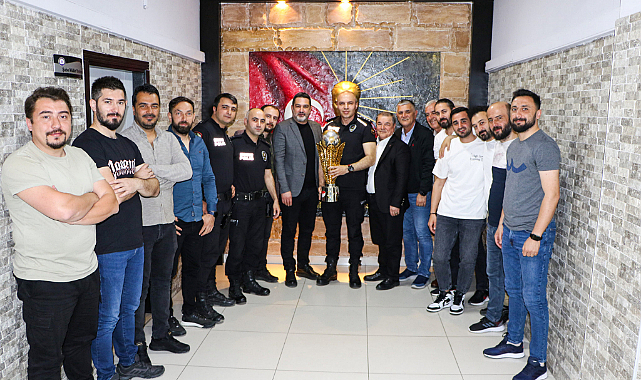 Samsunspor'dan polise teşekkür ziyareti