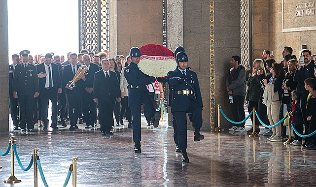 Samsunspor kupa ile birlikte Ata'nın huzurunda
