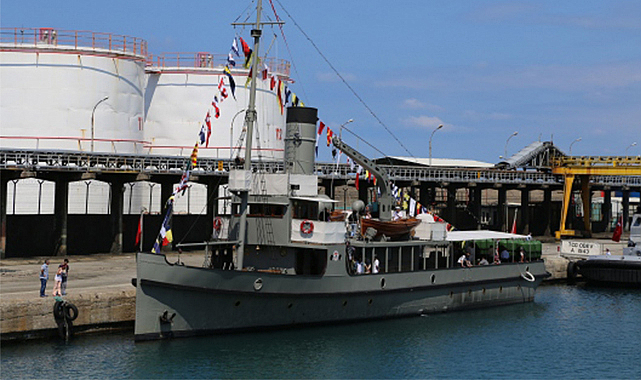 TCG NUSRET Mayın Müze Gemisi Samsun'a demirleyecek