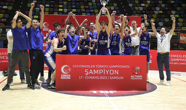 U14 Erkekler Türkiye Şampiyonası Samsun'da düzenlendi