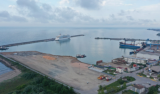 Ünye Limanı büyüyor